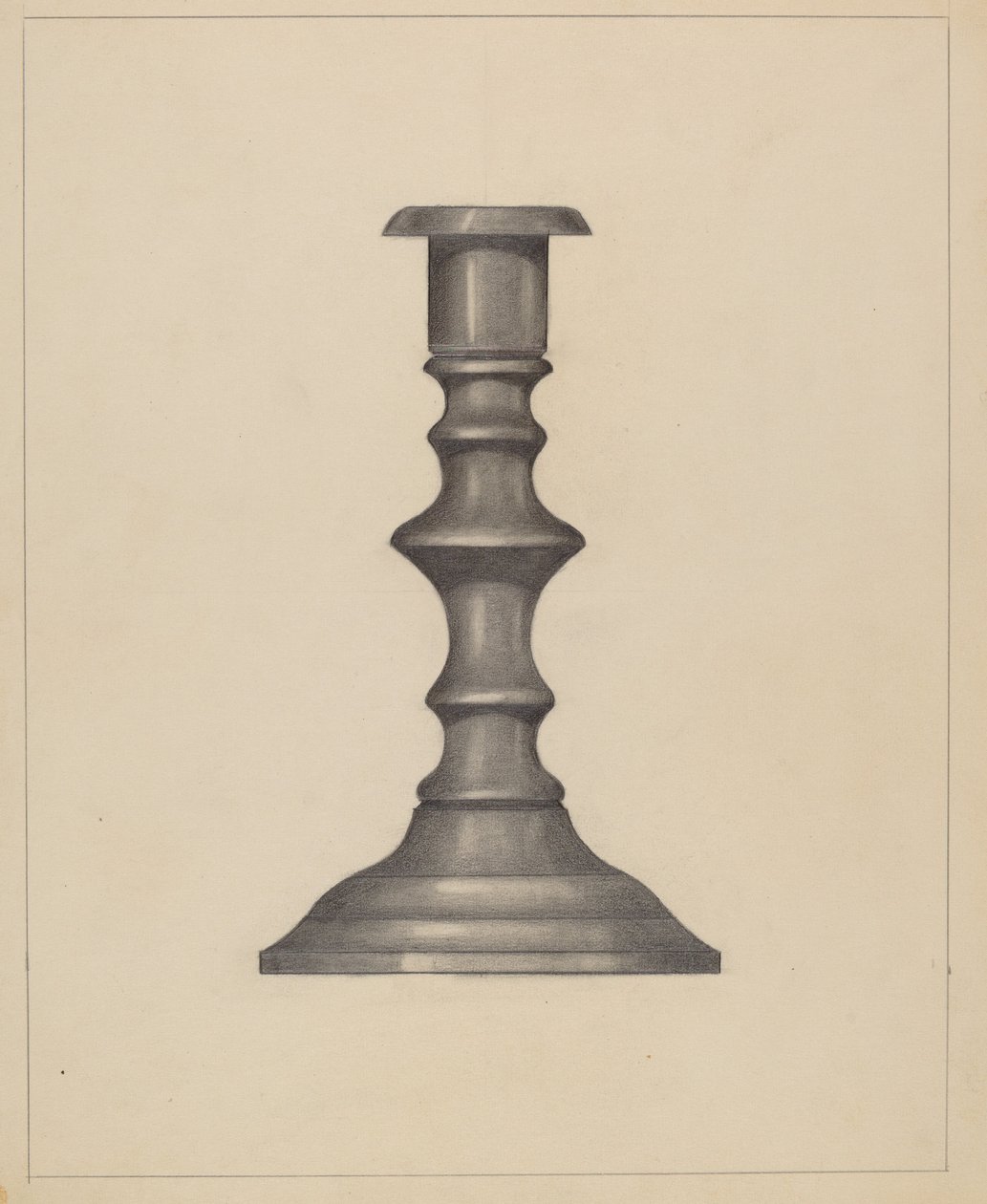 Lysestake, ca. 1937. av Mina Lowry