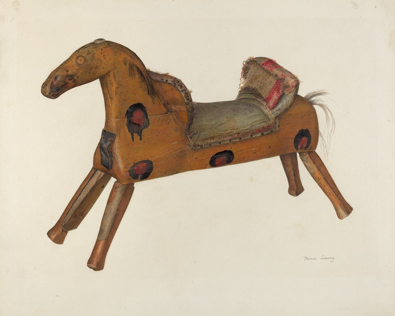 Hobby Horse av Mina Lowry
