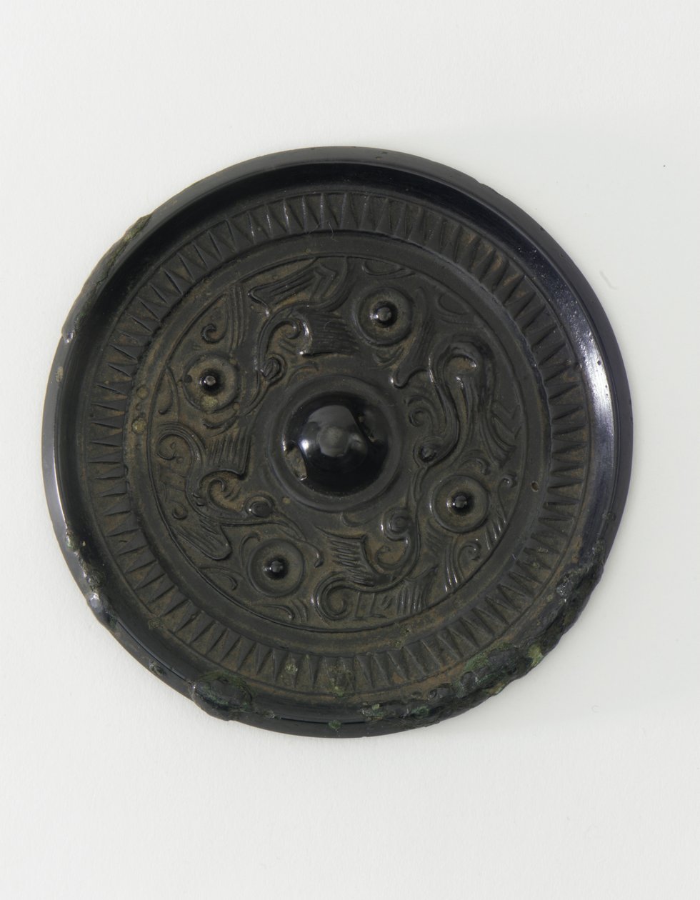 Fragment av en statuett av Ming Dynasty Chinese School