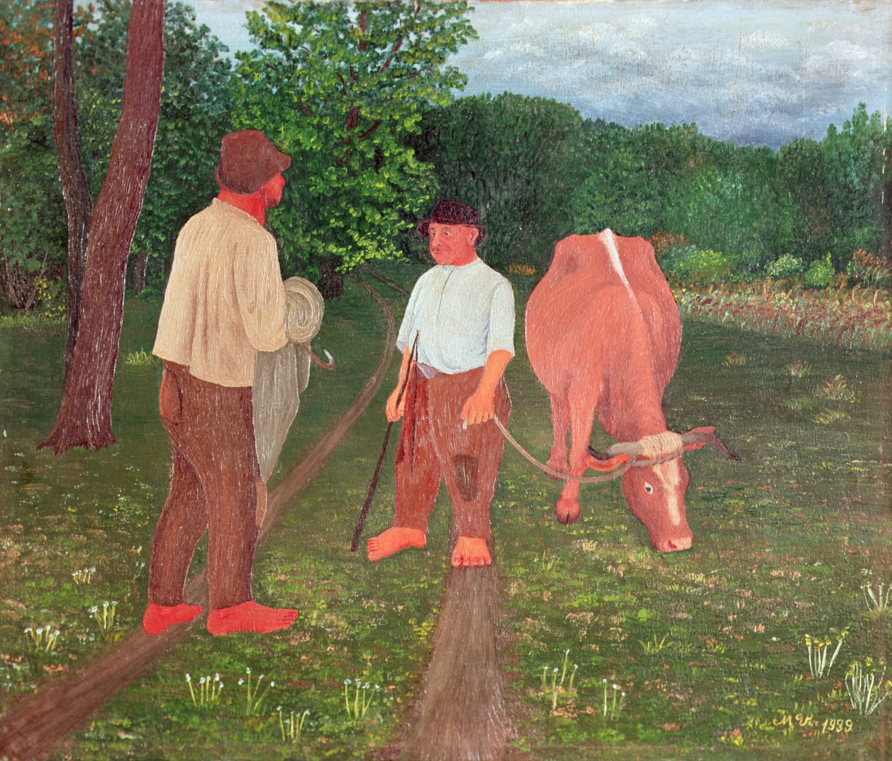 Landbruksarbeidere av Mirko Virius
