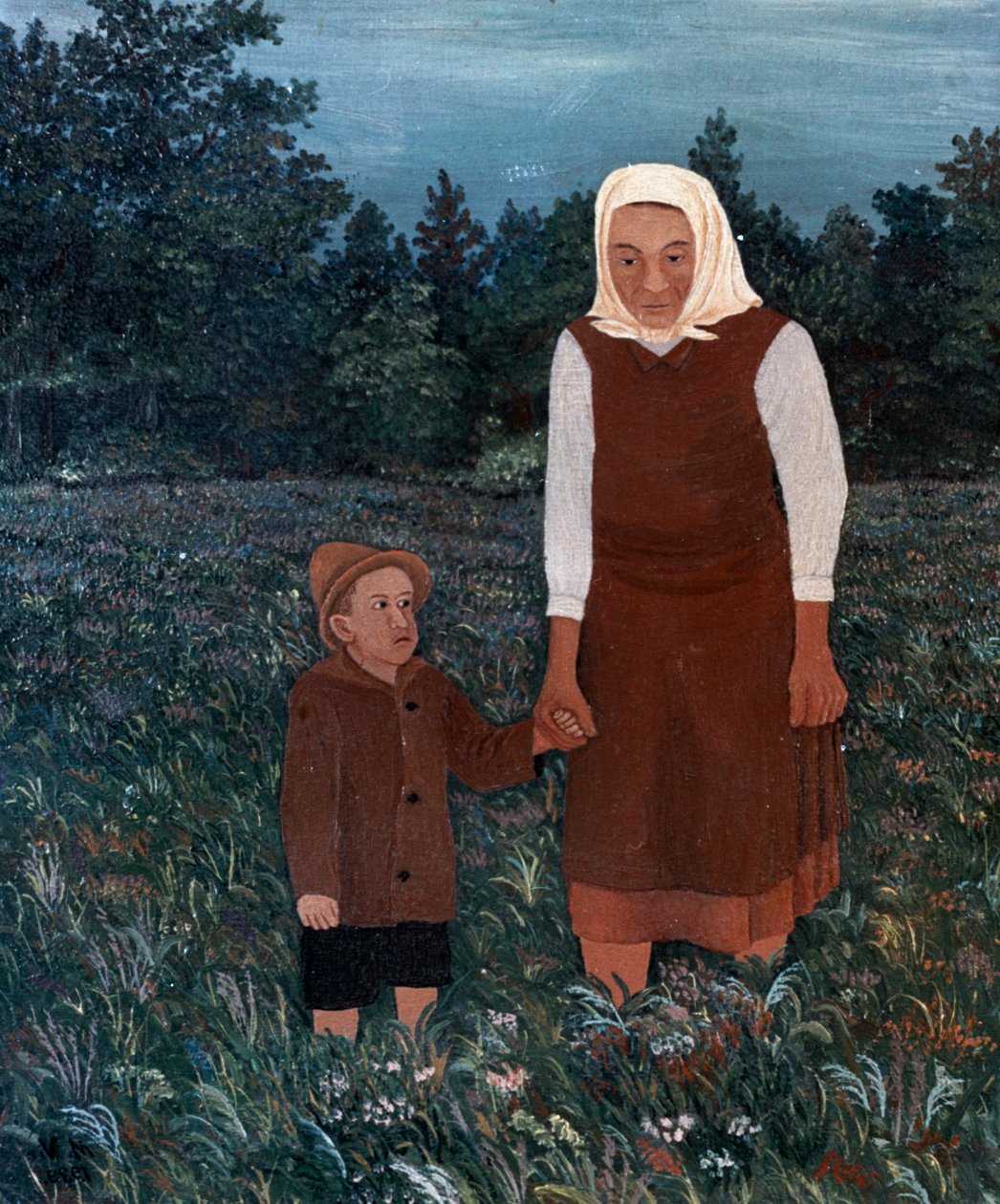 Kvinne fra Podravina av Mirko Virius