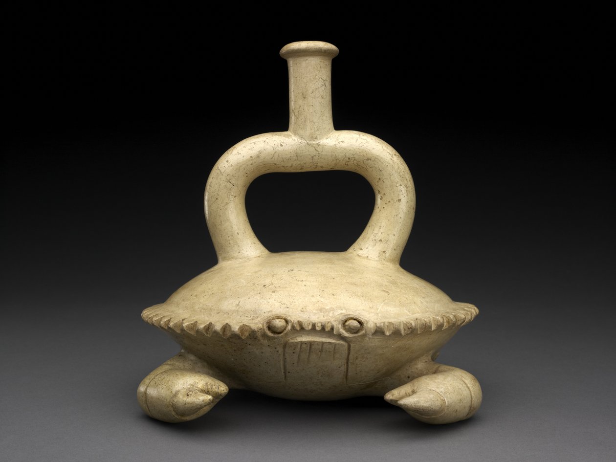 Krabbebildefartøy av Moche Moche