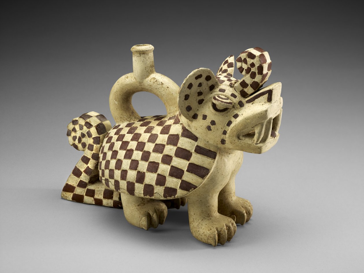Overnaturlig kattedyr av Moche Moche