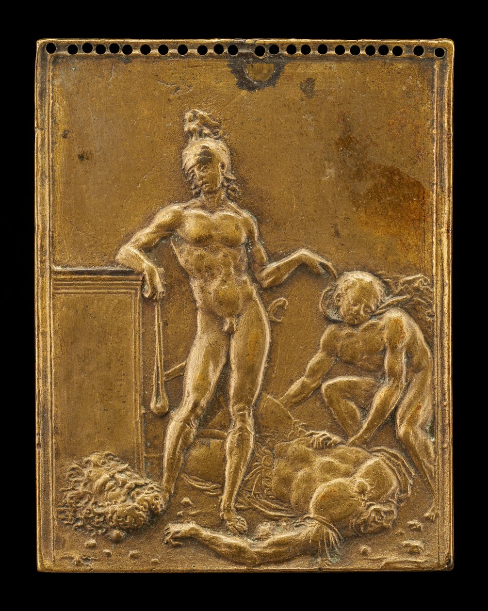 David triumferte over Goliat, 1507 eller før. av Moderno