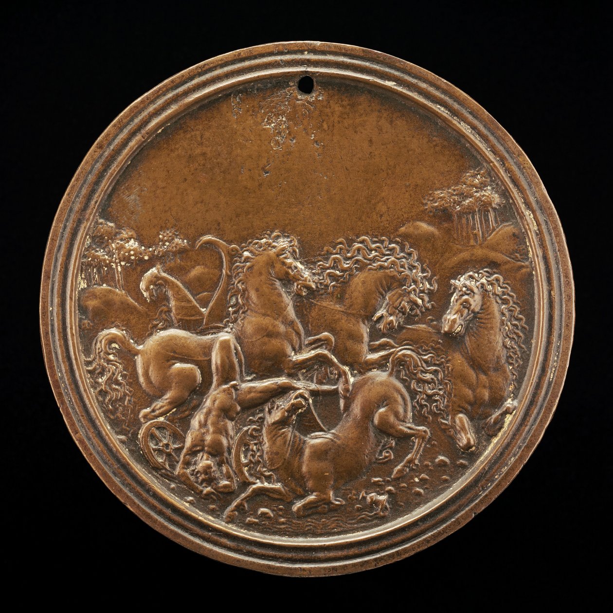 Hippolytus død, slutten av 1400-tallet - begynnelsen av 1500-tallet. av Moderno