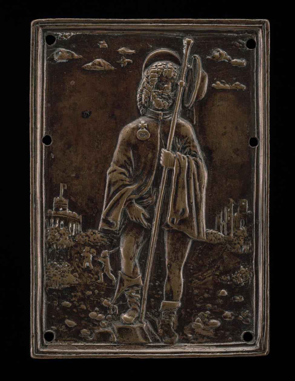 Saint Rochus Roche, slutten av 1400-tallet - begynnelsen av 1500-tallet. av Moderno