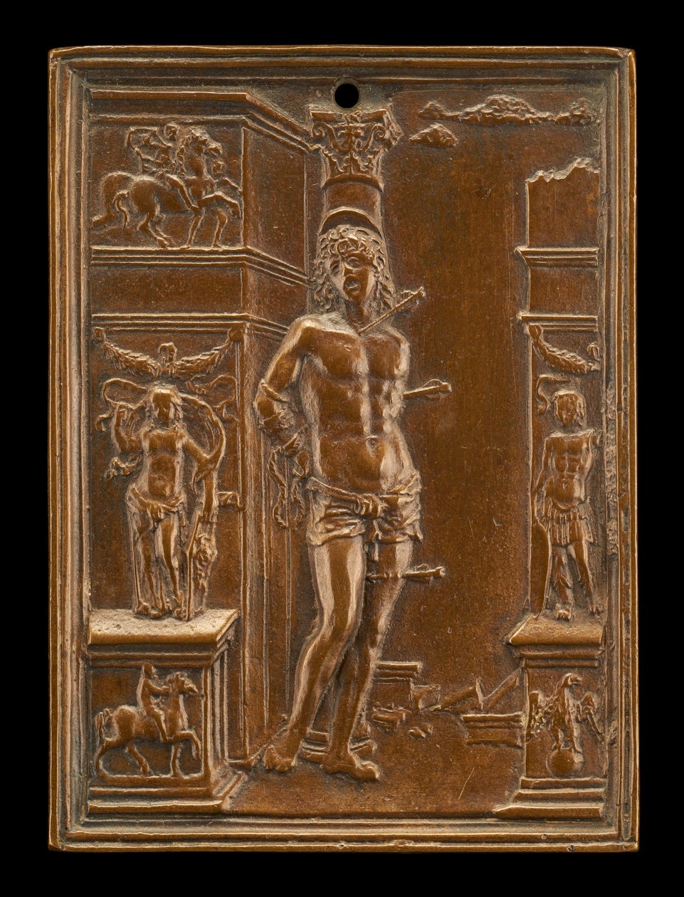 Saint Sebastian, slutten av 1400-tallet - begynnelsen av 1500-tallet. av Moderno