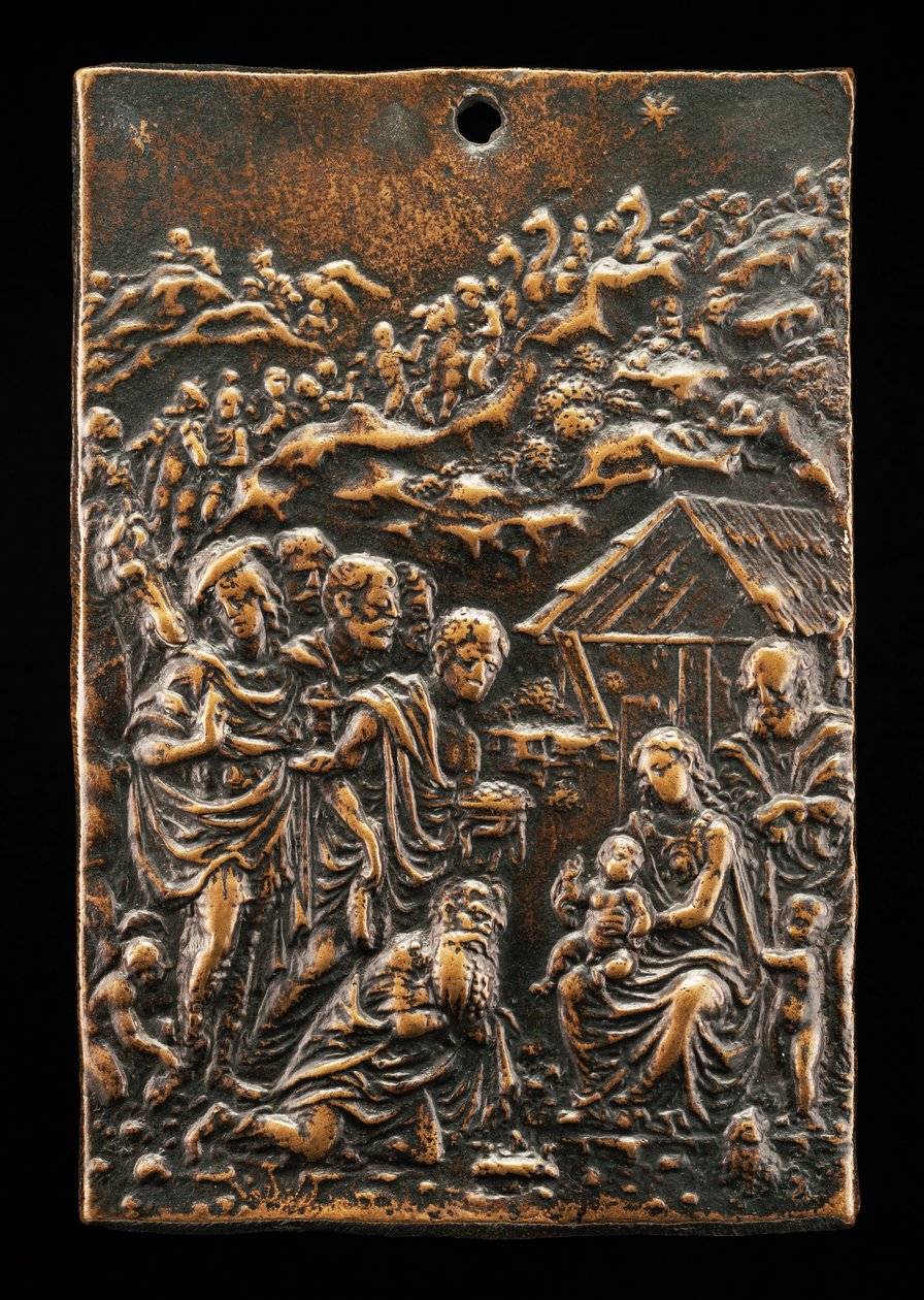 The Adoration of the Magi, slutten av 1400-tallet - begynnelsen av 1500-tallet. av Moderno