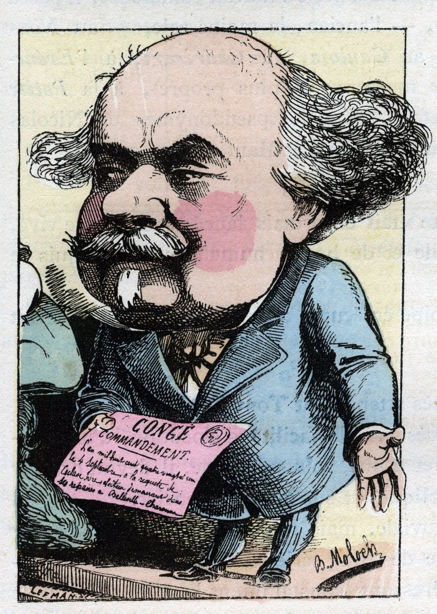 Antony, Tony Revillon , fransk forfatter og politiker (1831-1898) av Moloch