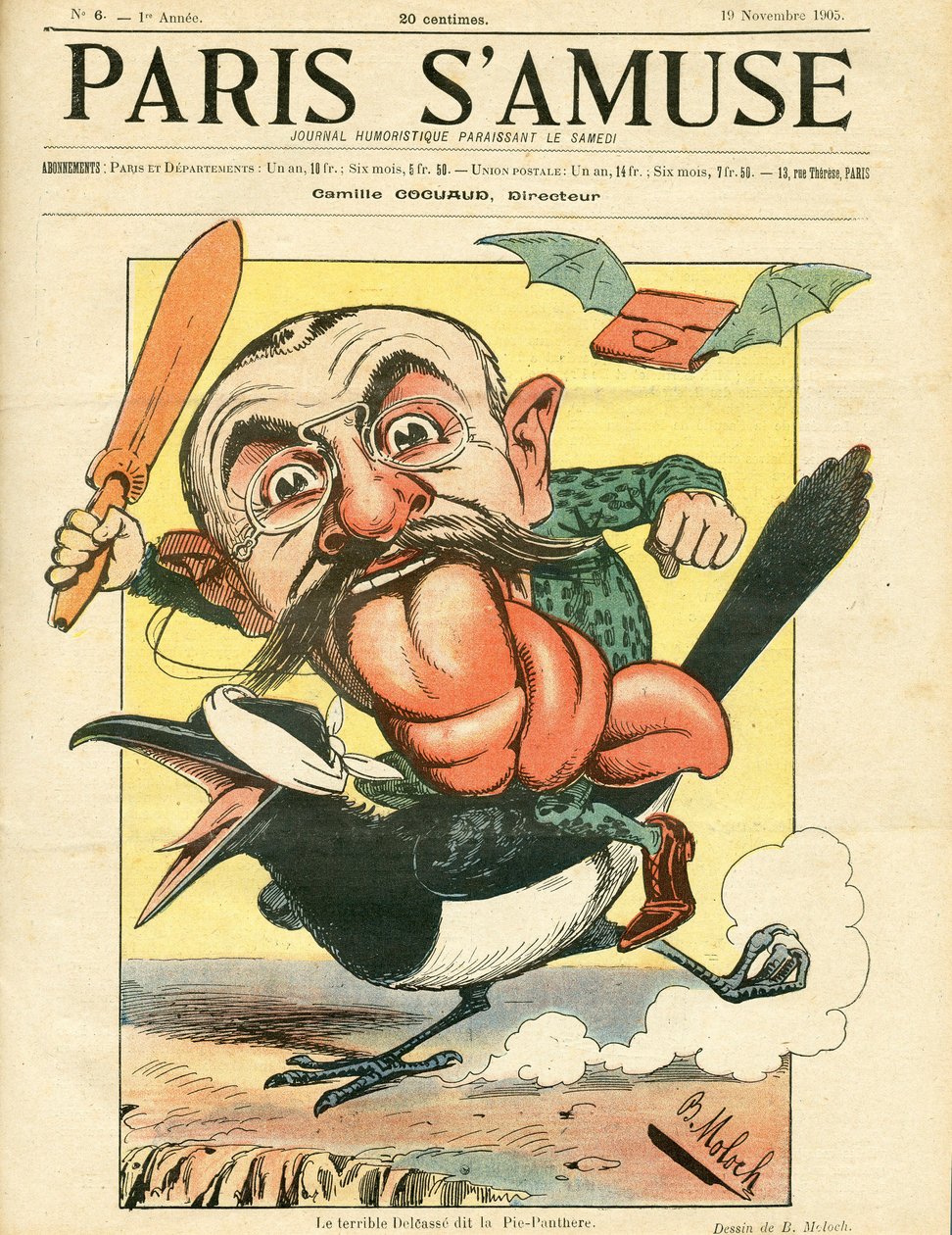 Paris har det gøy, nummer 6, Satirical in Colors av Moloch