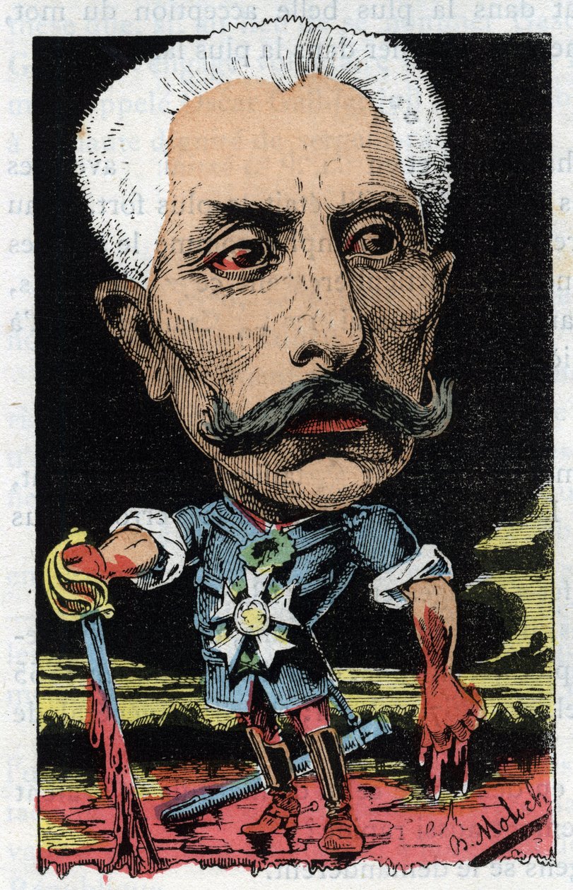 Portrett av Gaston Alexandre Auguste De Galliffet, general Francais av Moloch