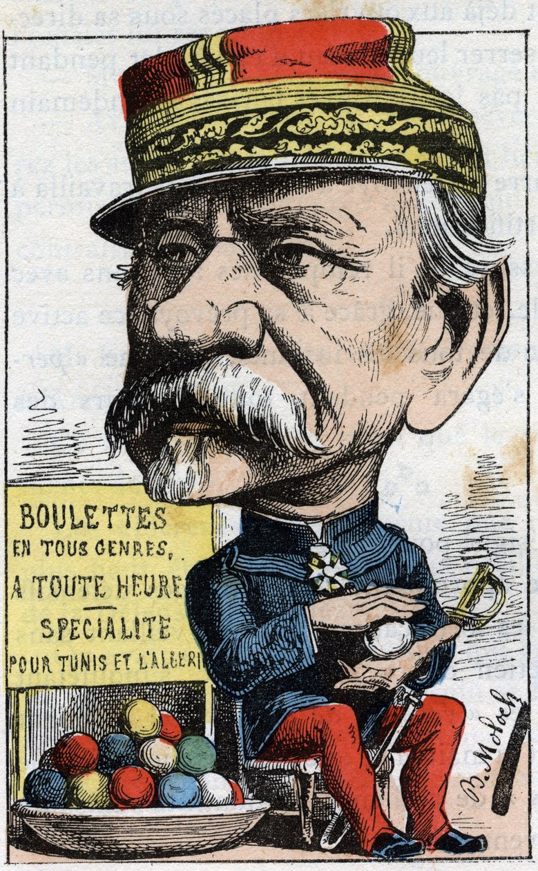 Portrett av Jean Joseph Frederic Albert Farre (1816-1887), en fransk soldat, han ble utnevnt til general i 1870 og krigsminister av Moloch