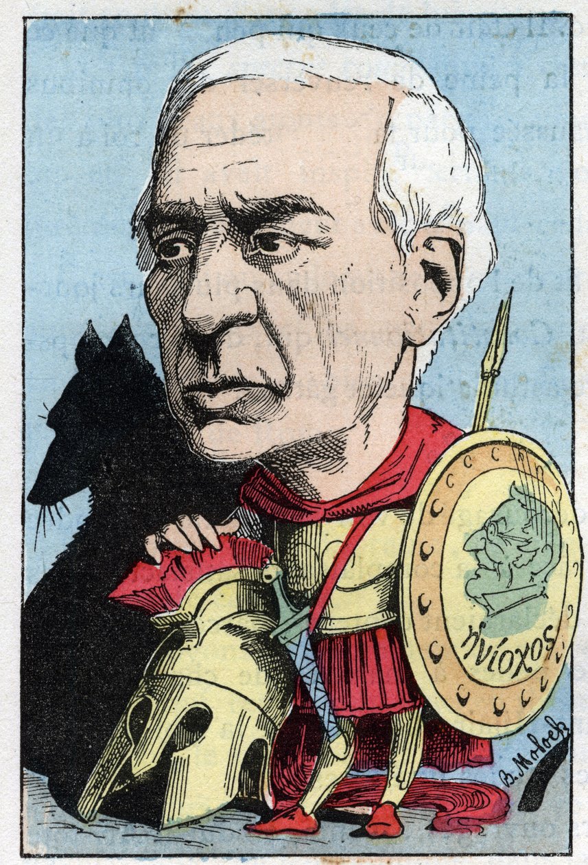 Portrett av Jules Barthelemy Saint Hilaire (Saint-Hilaire) (1805 - 1895), fransk lærd og politiker av Moloch