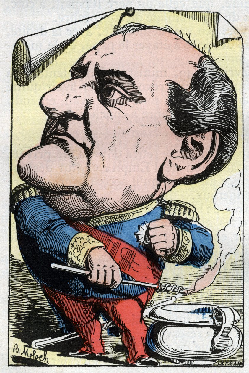 Portrait of Prince Napoleon Joseph Charles Paul Bonaparte (1822-1891) av Moloch