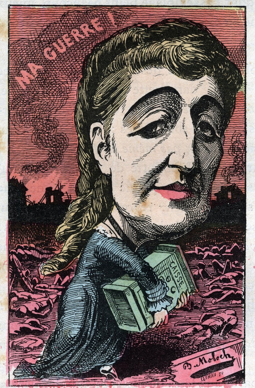 Portrett av imponen Eugenie (Eugenia Maria de Montijo de Guzman av Moloch