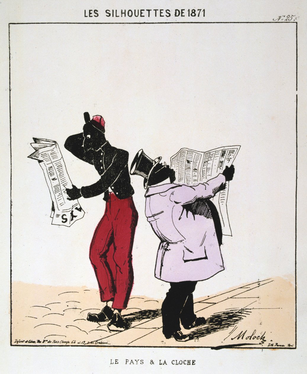 Landet og klokken, 1871 av Moloch