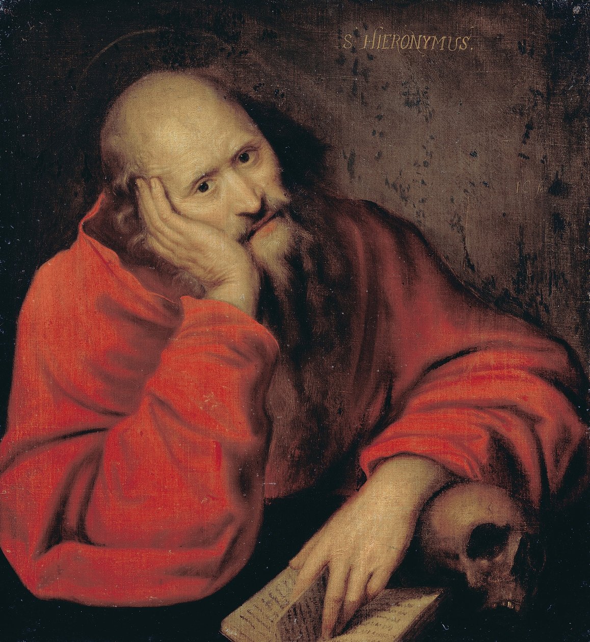 St. Jerome av Monogrammist I.C.