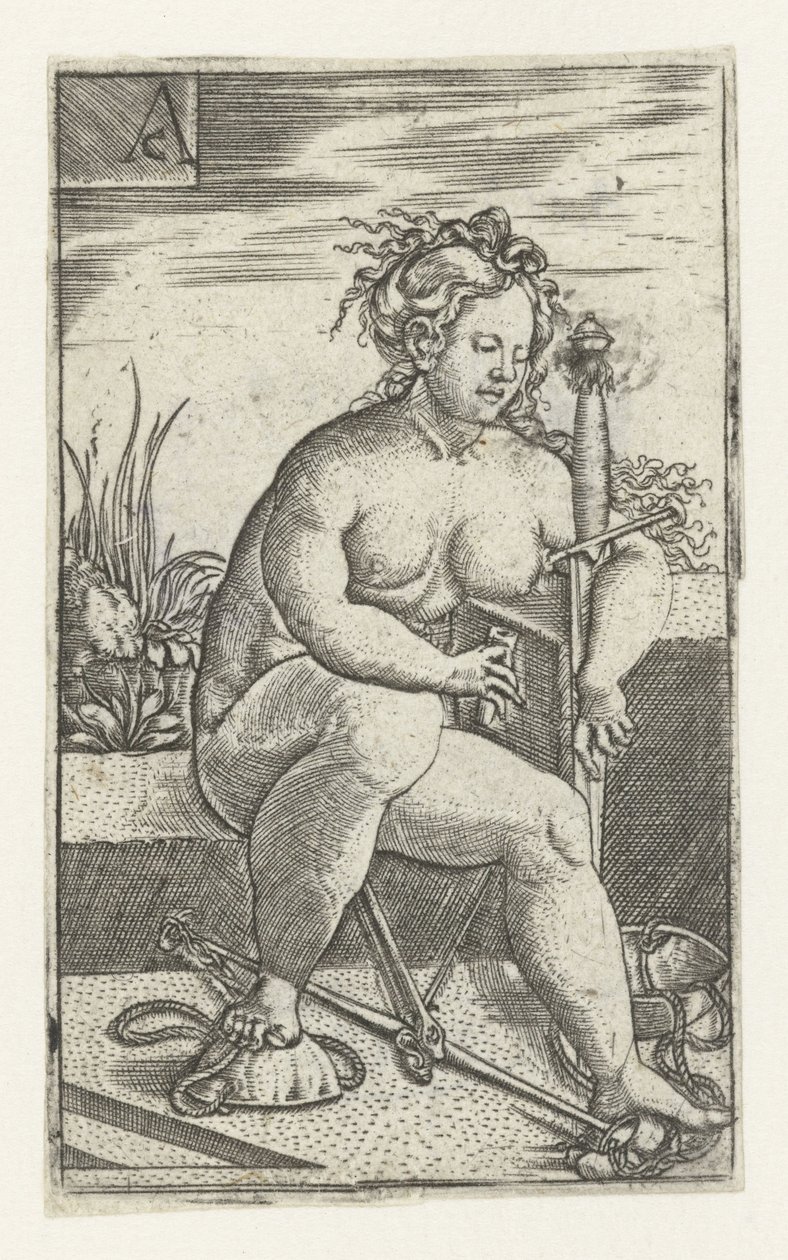 Rettferdighet (Justitia) av Monogrammist AC