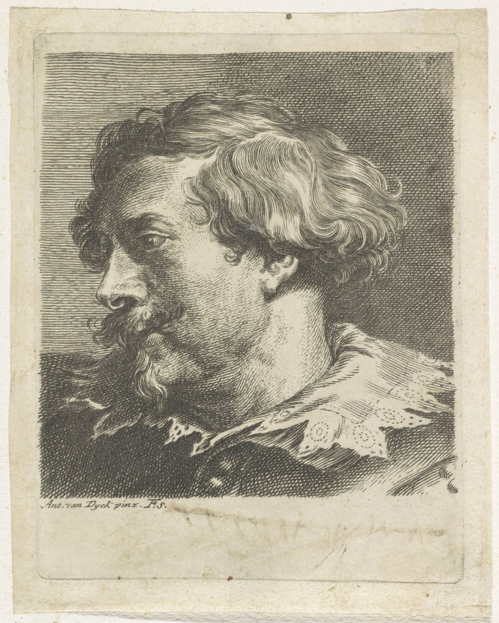 Portrett av Hubrecht van den Eynde av Monogrammist F (Nederlanden)