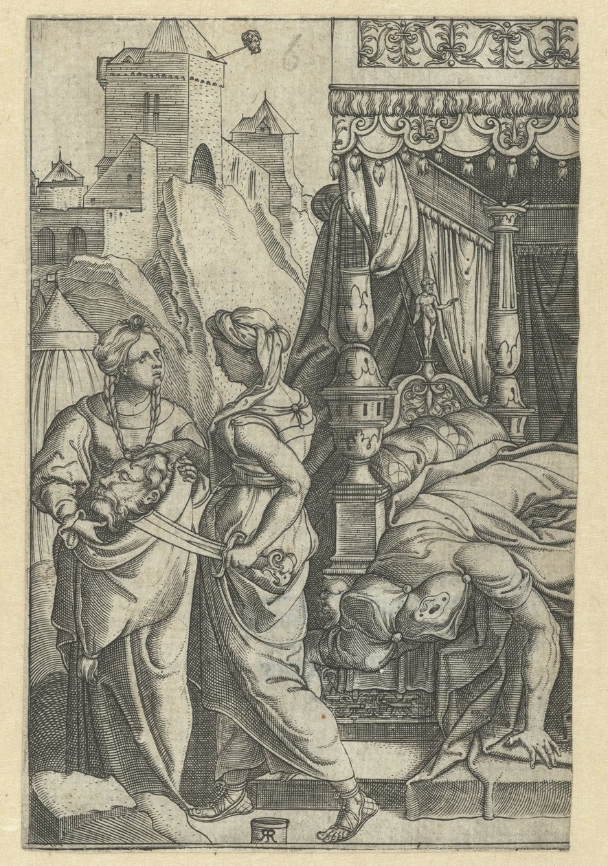 Judith med hodet til Holofernes av Monogrammist RR