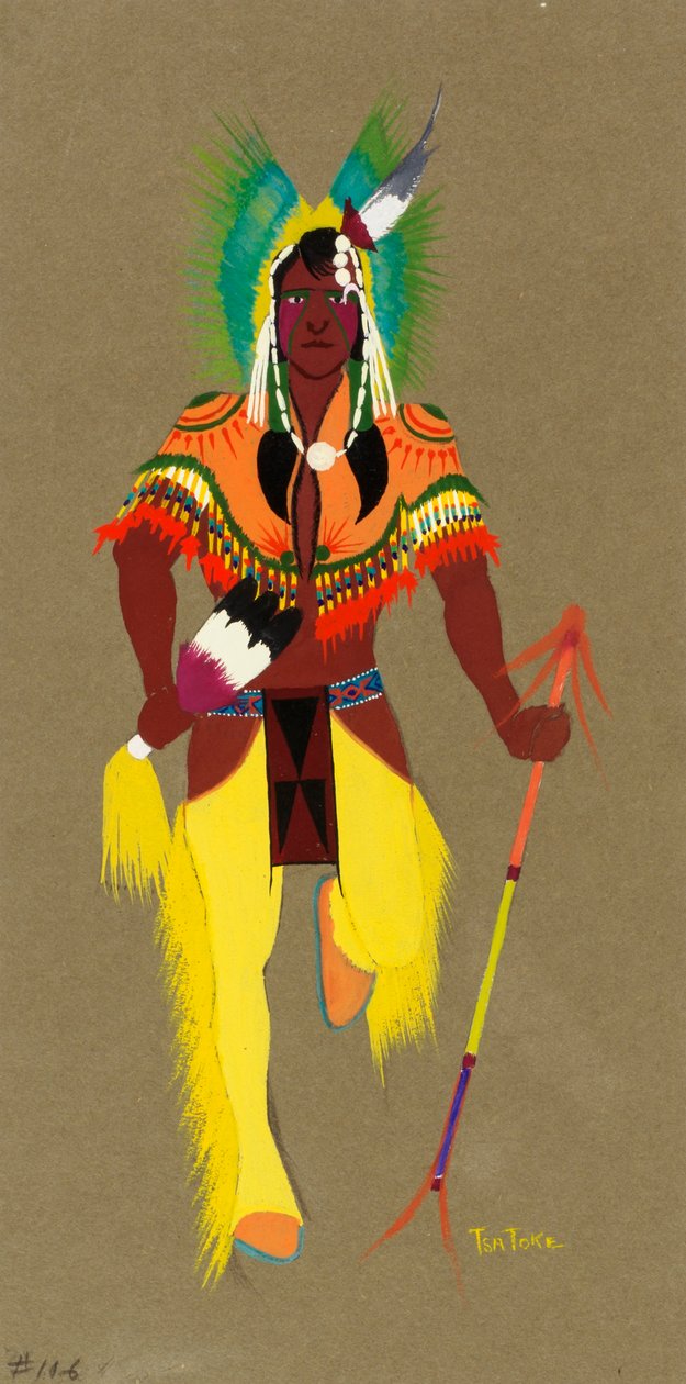 Krigsdanser, ca. 1915-1937. av Monroe Tsatoke