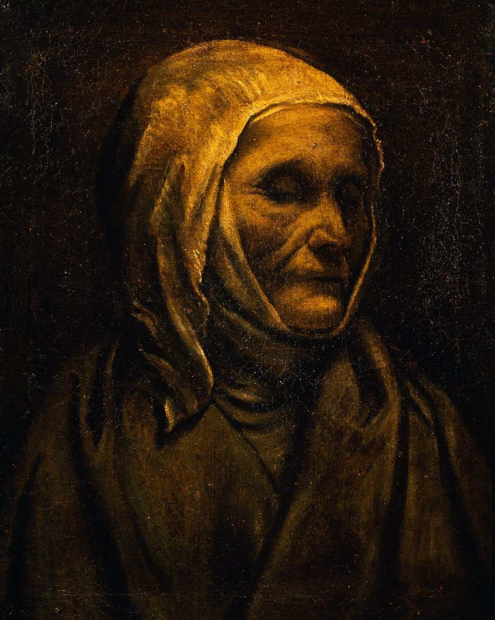 Portrett av Saint Angela Merici av Moretto da Brescia