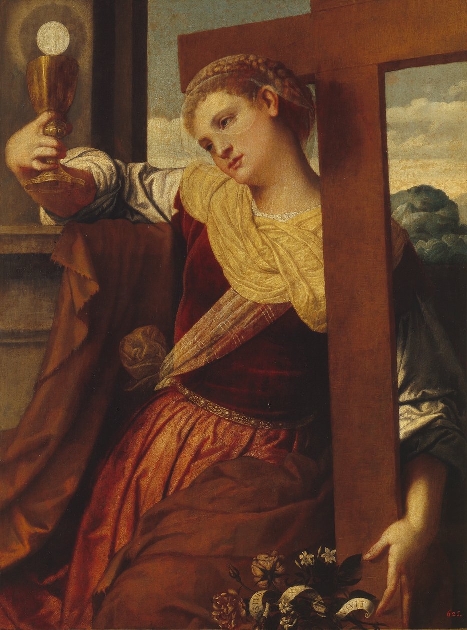 Allegorien om tro av Moretto da Brescia