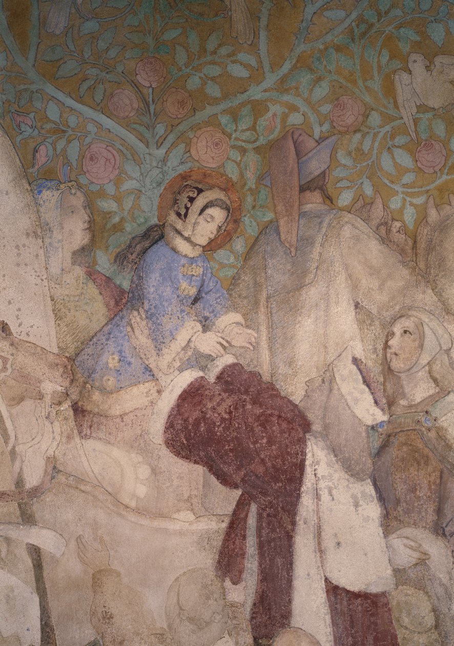 Ankomst til Eisenach, ca. 185455 av Moritz Ludwig von Schwind