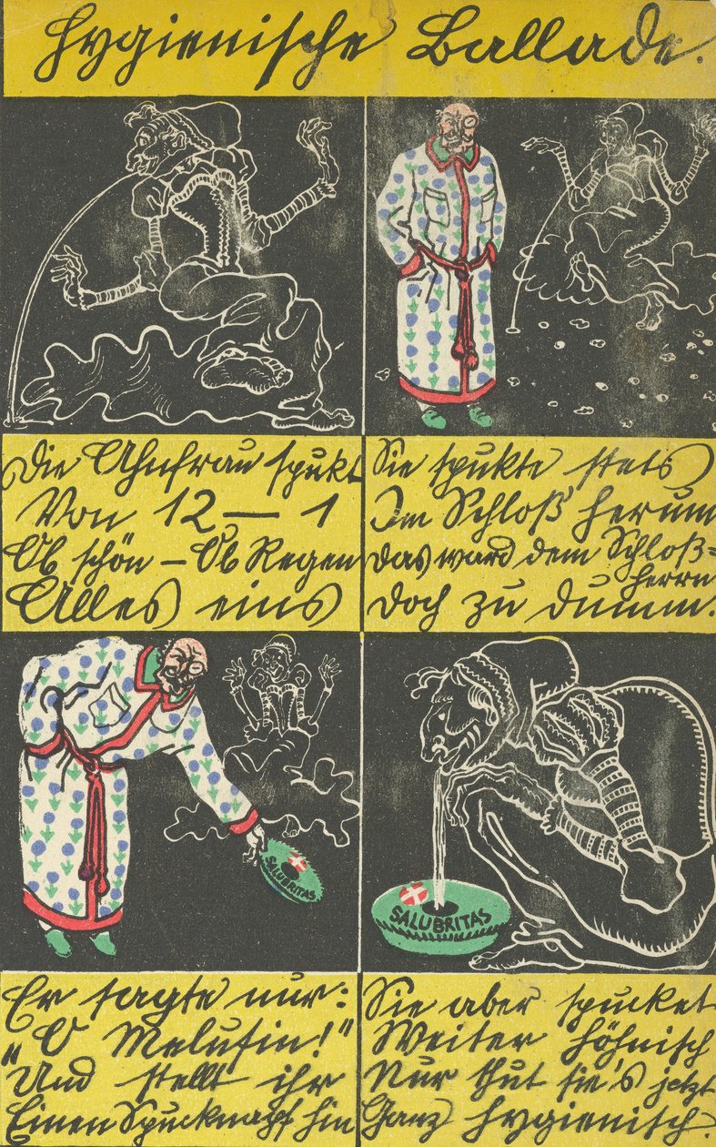 Hygienisk ballade Hygienisk ballade, 1911. av Moritz Jung