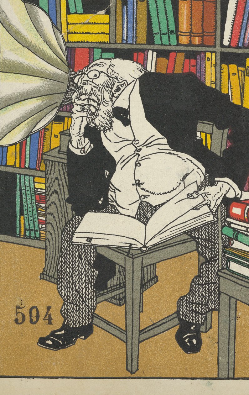 Dialektikeren Dialektforskeren, 1911. av Moritz Jung