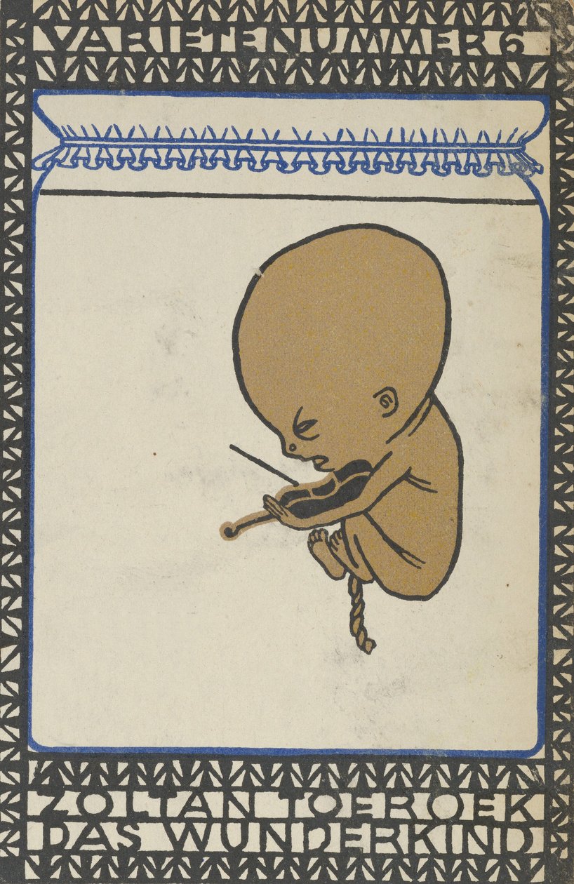 Vaudeville Act 6: Zoltan Toeroek, Child Prodigy Variety nummer 6: Zoltan Toeroek, Das Wünd..., 1907. av Moritz Jung