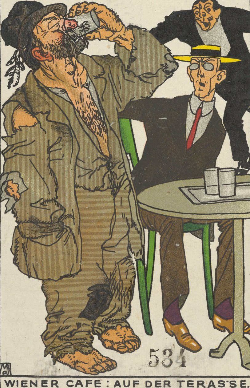Wienerkafé: På terrassen Wienerkafé: På terrassen, 1911. av Moritz Jung