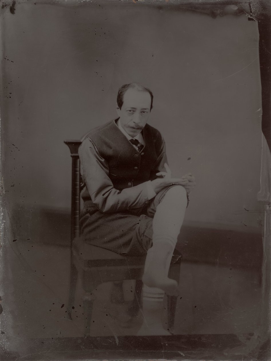 Portrett av John La Farge av Moritz Statfeld