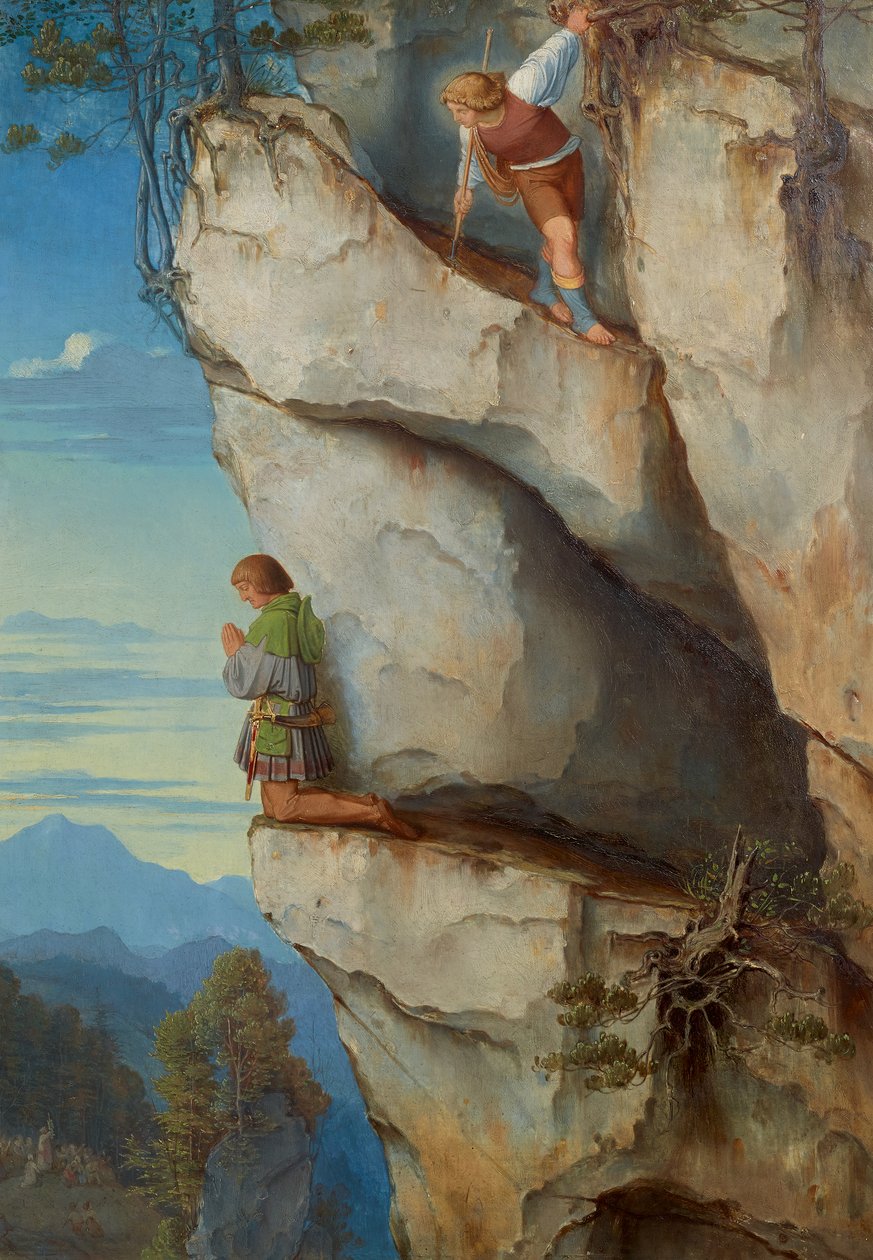 Keiser Maximilian I i Martinswand av Moritz Ludwig von Schwind