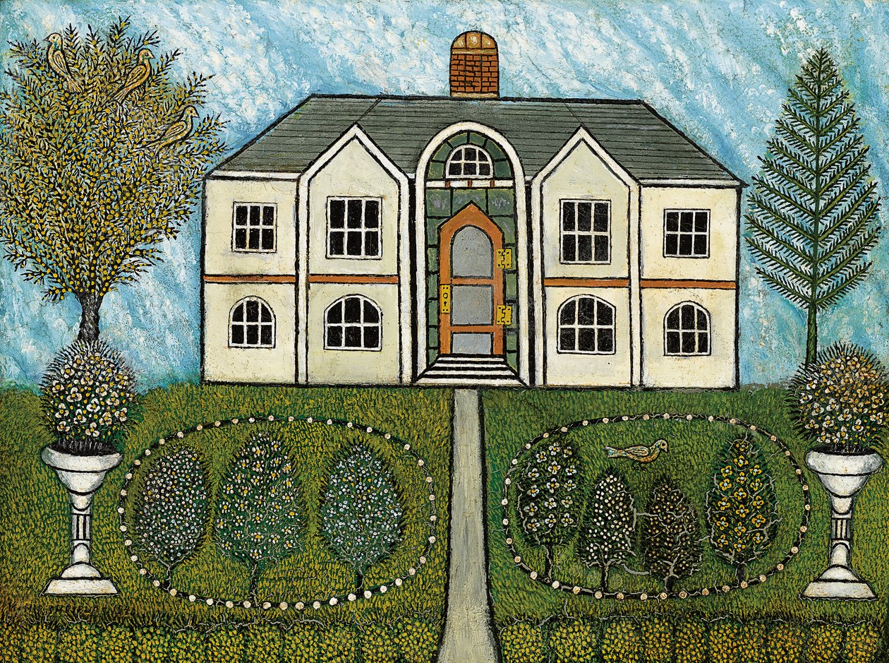 Hjem med vannfontener av Morris Hirshfield