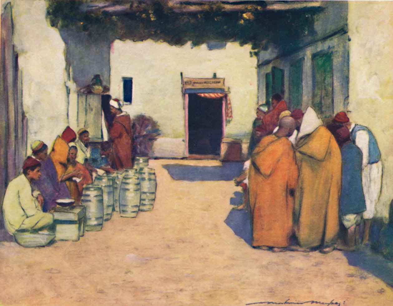 En gårdsplass, 1903 av Mortimer L Menpes