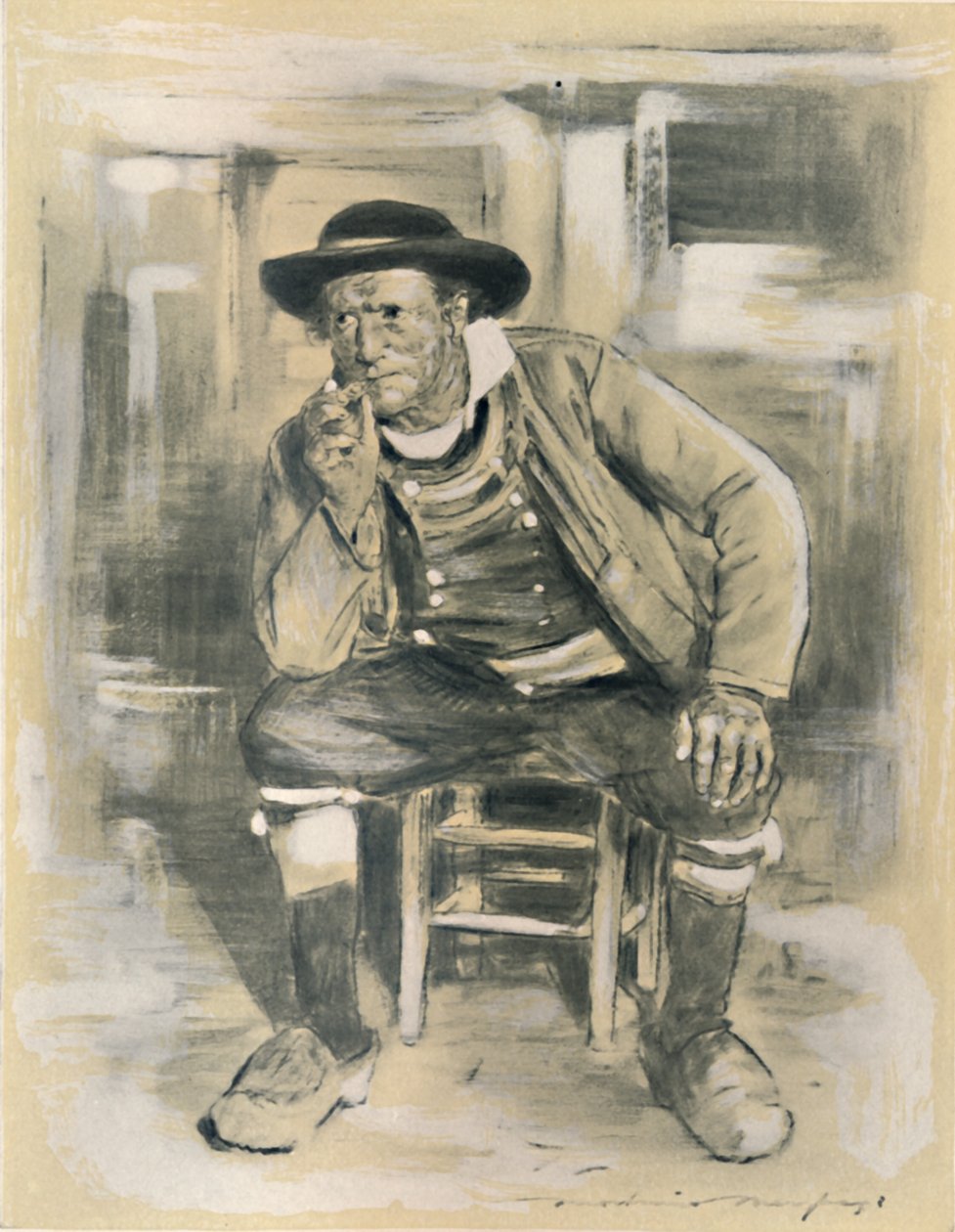 Bretonsk bonde, 1903 av Mortimer L Menpes