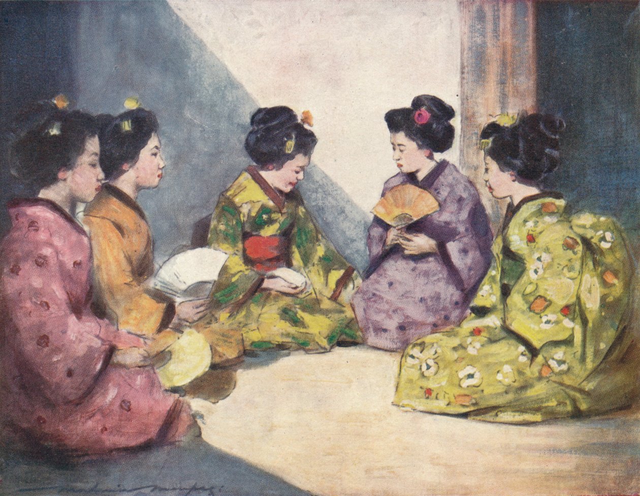 Sommerfugler, c1887, 1901 av Mortimer L Menpes