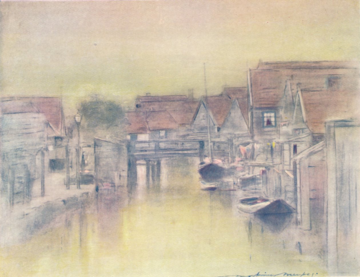 Edam, 1903 av Mortimer L Menpes