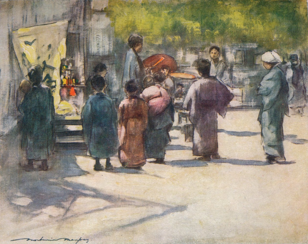 Foran boden, c1887, 1901 av Mortimer L Menpes