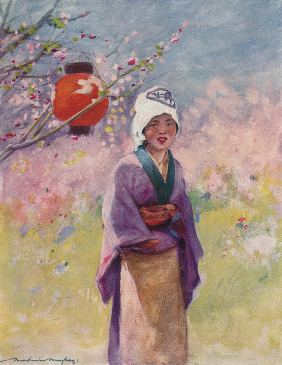 'Miss Pomegranate', c1887, 1901 av Mortimer L Menpes