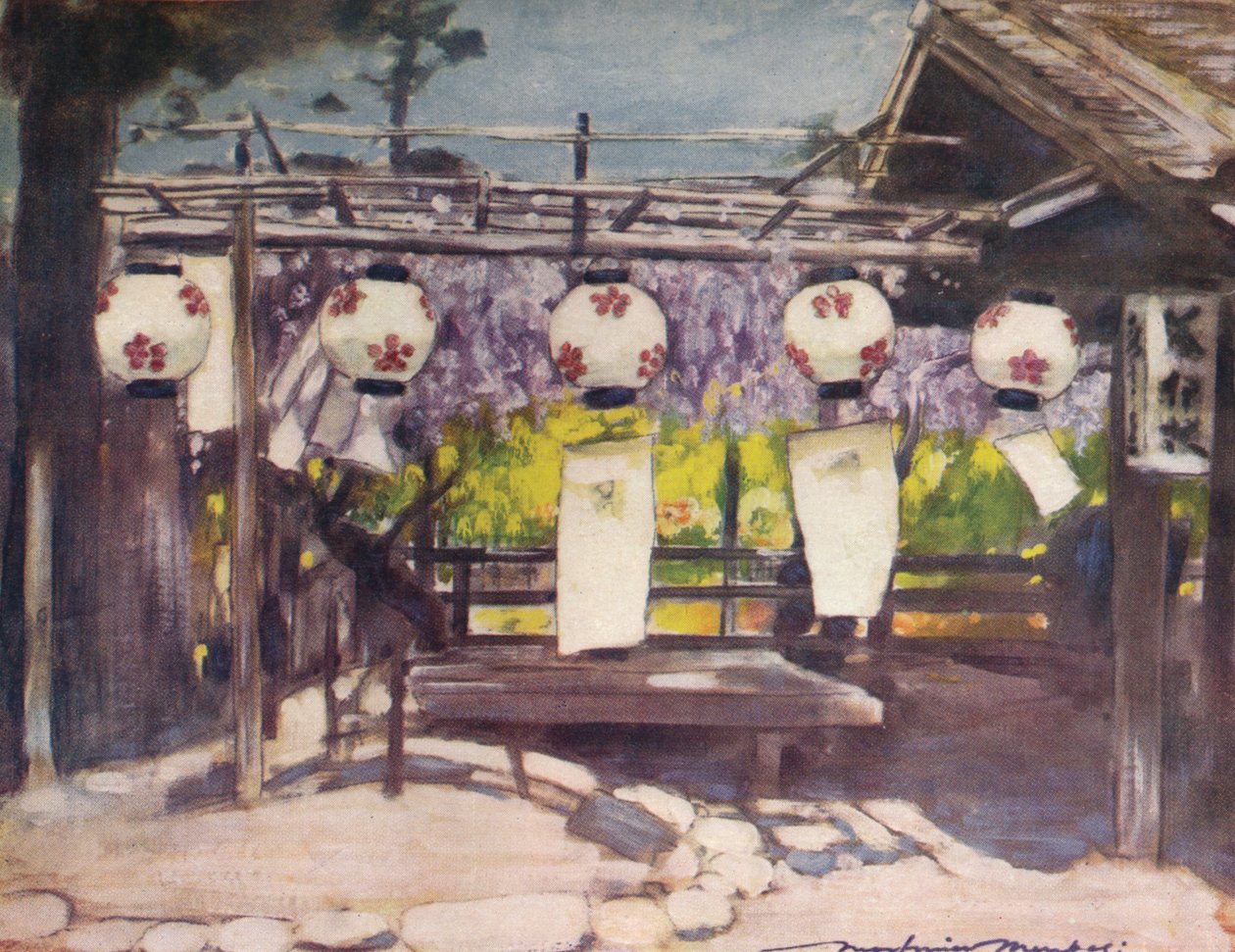 Sol og lykter, c1887, 1901 av Mortimer L Menpes