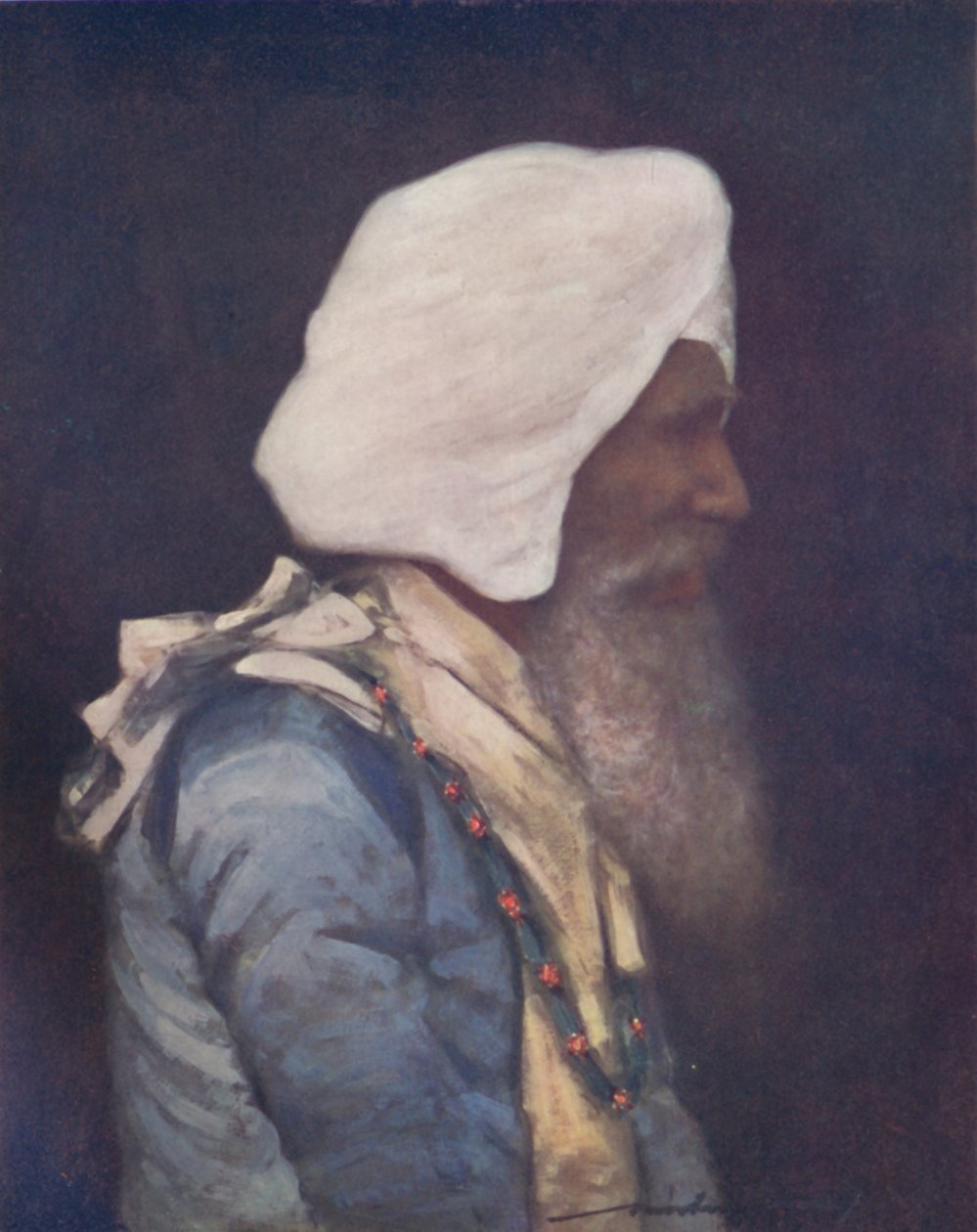 'Maharajaen av Nabha', 1903 av Mortimer L Menpes