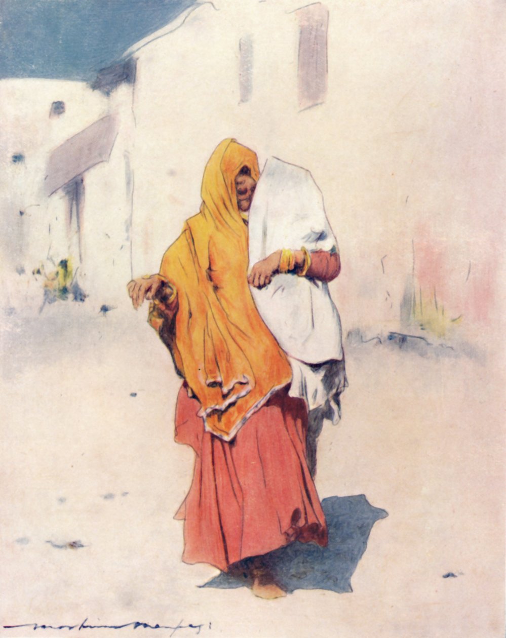 En innfødt kvinne fra Jeypore, 1905 av Mortimer Ludington Menpes