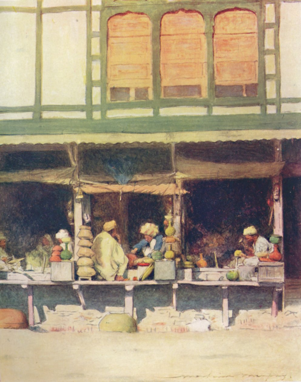 En uklassifisert butikk, 1905 av Mortimer Ludington Menpes