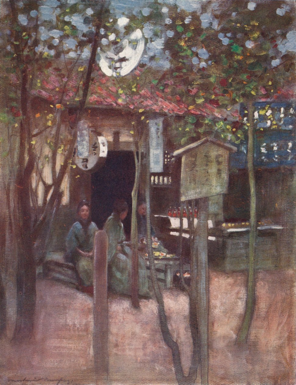 Flower of the Tea, c1887, 1901 av Mortimer Ludington Menpes