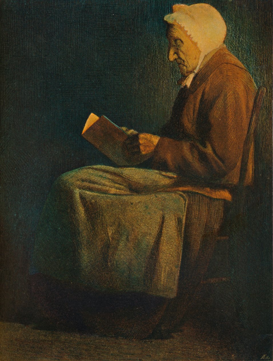 Fra en etsning i farger. Av Mortimer Menpes, 1800-tallet av Mortimer Ludington Menpes