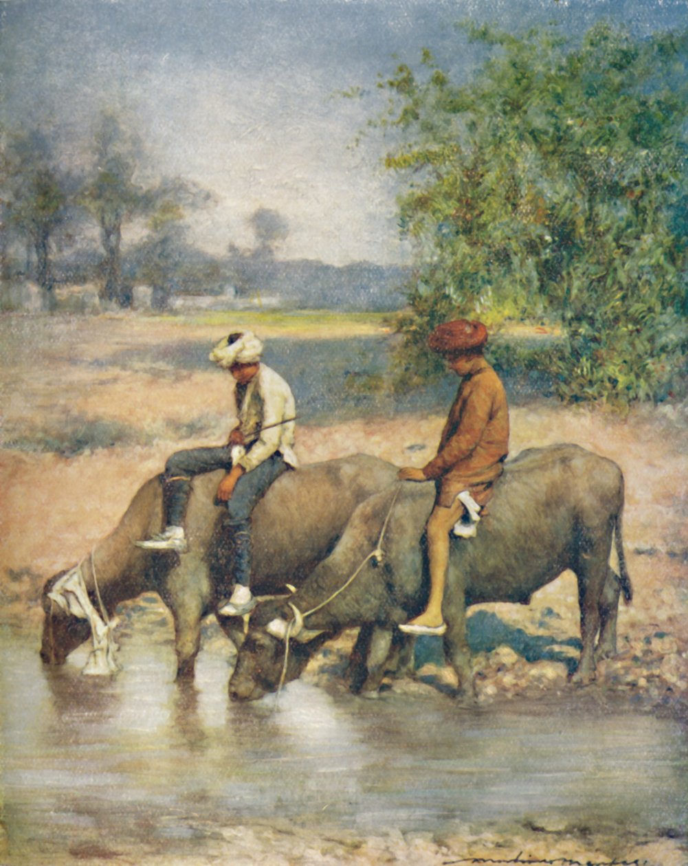 Fritid, 1905 av Mortimer Ludington Menpes