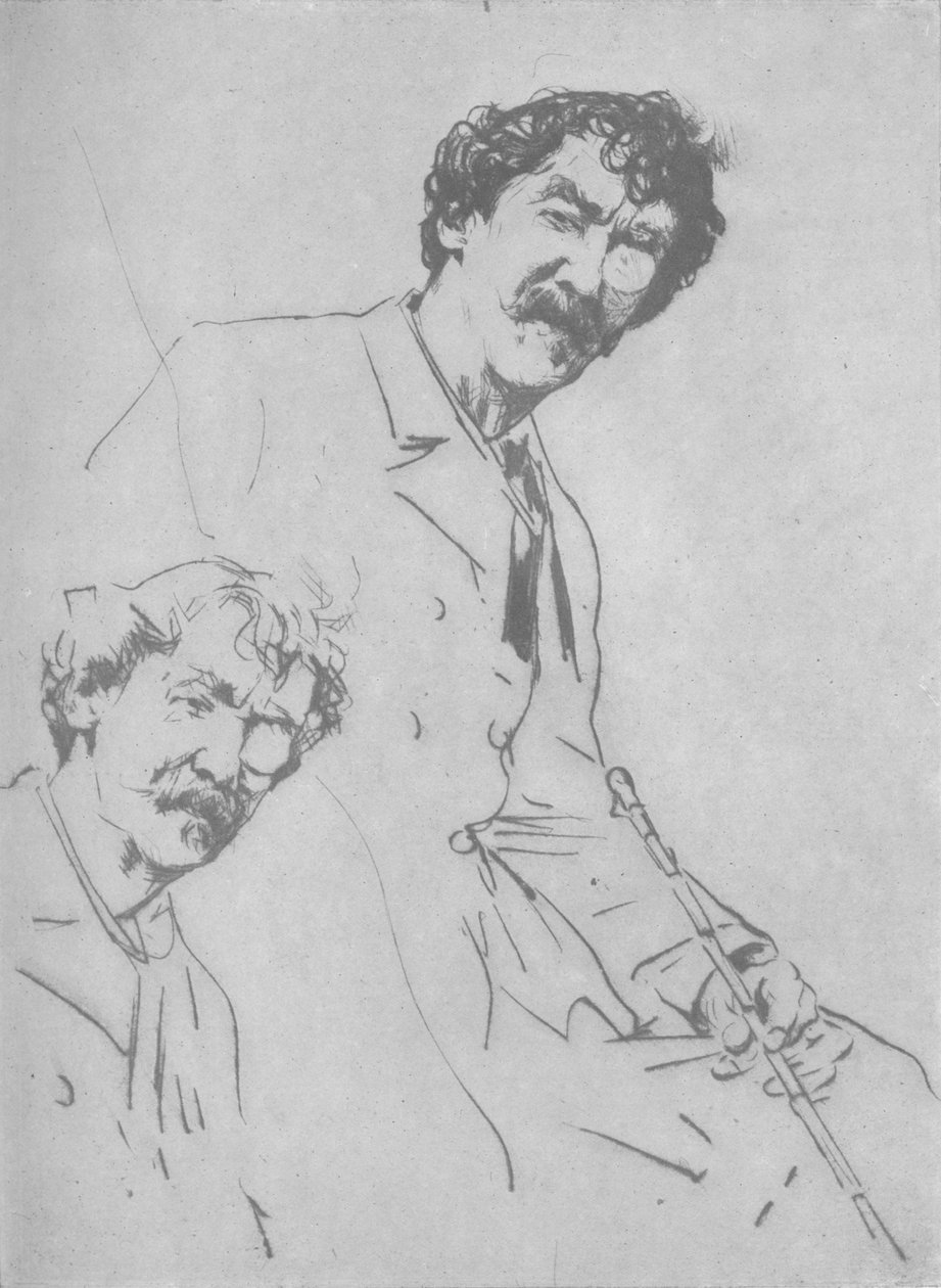 Portrettstudier, c1880, 1904 av Mortimer Ludington Menpes
