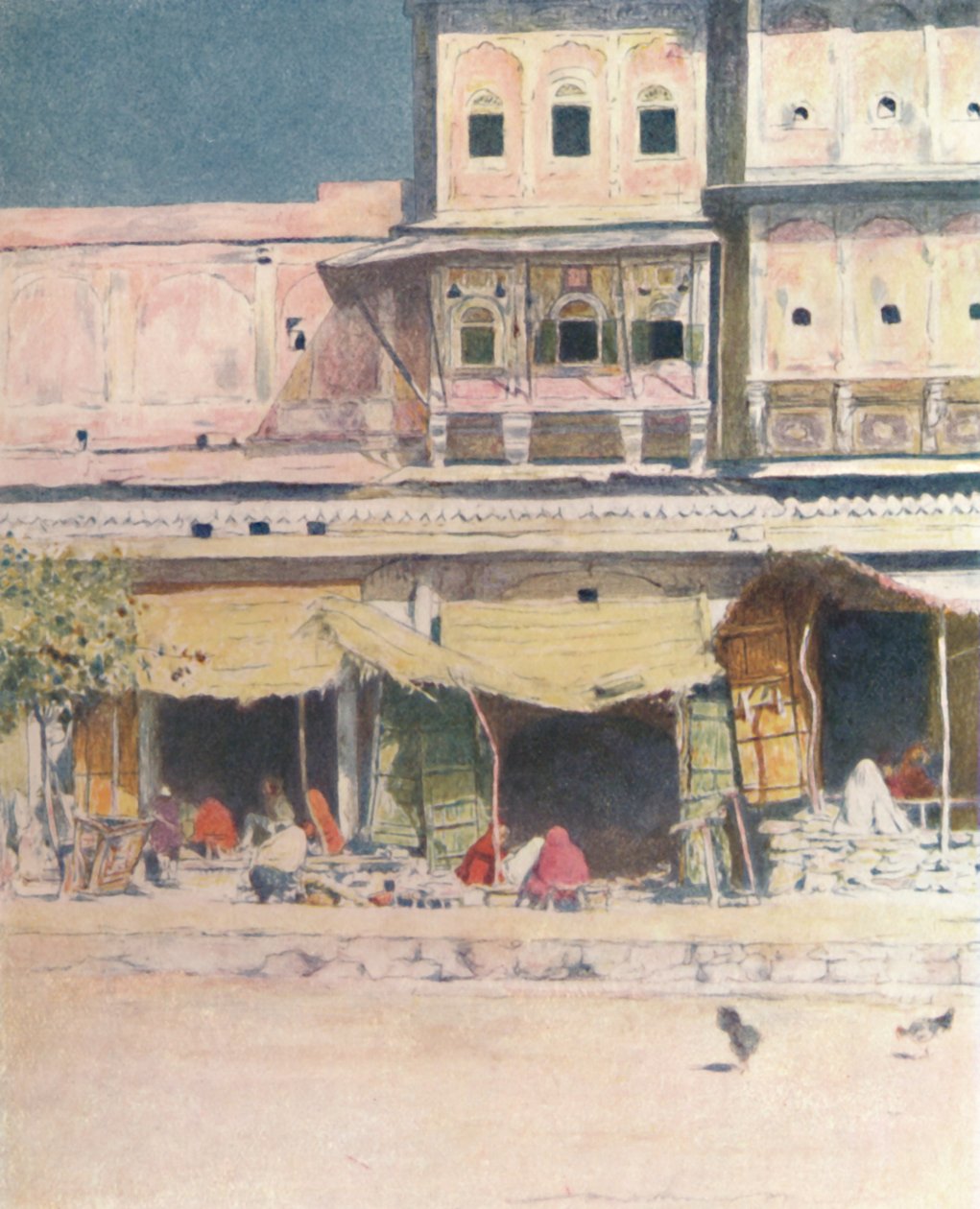 Vedskjærere, Jeypore, 1905 av Mortimer Ludington Menpes